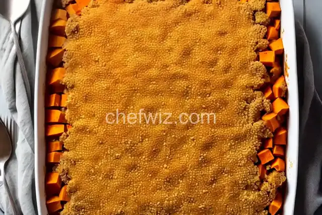 The Best Sweet Potato Casserole