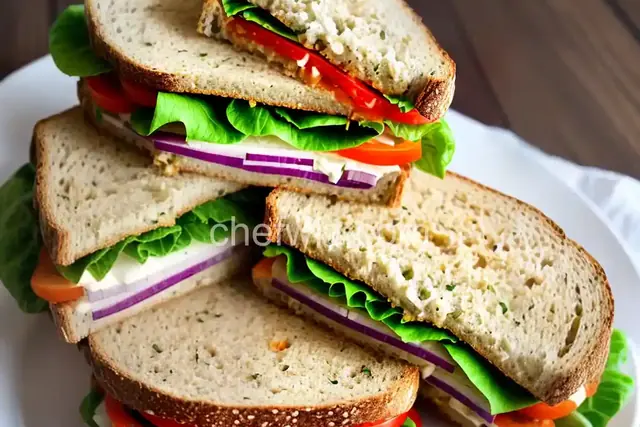 The Best Veggie Sandwich