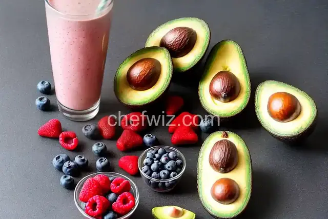The Californian Smoothie (Avocado-Berry Smoothie) Recipe