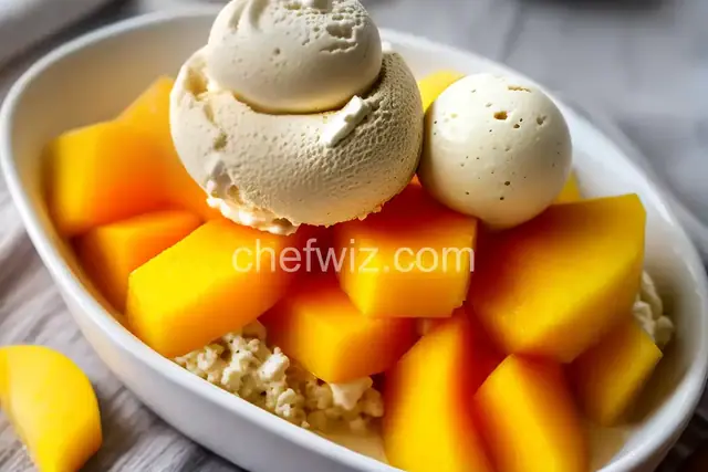 The Captain's Mango Ice Cream