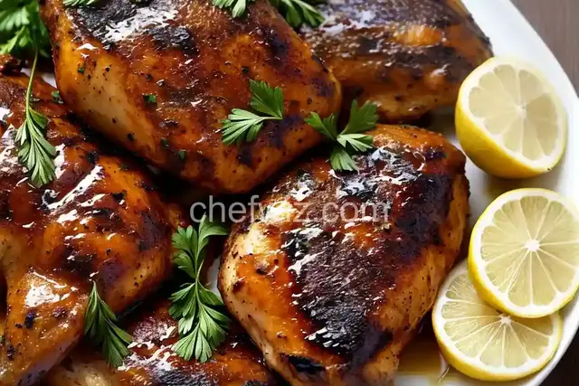 The Country Cooking of Italy's Grilled Chicken Livers with Lemon Sauce