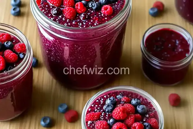 The Easiest Berry Chia Jam