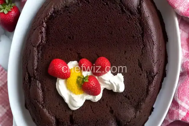 The Easiest Chocolate Pudding Cake