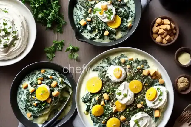 The Greatest Creamed Greens