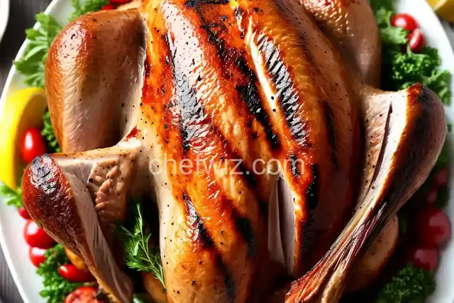 The Greatest Grilled Turkey