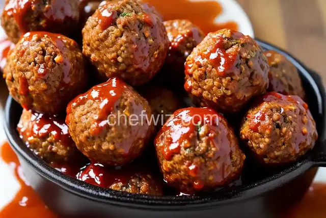 The Juiciest Meat Balls Ever