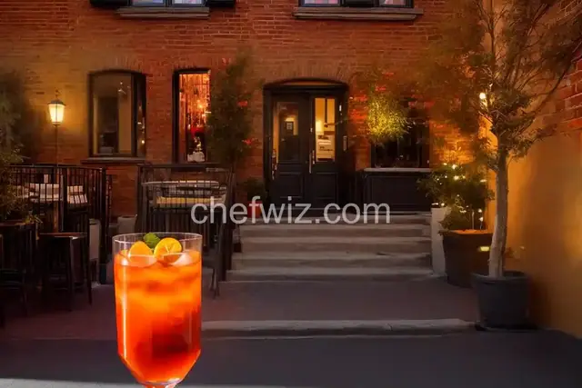 The Little Italy (Manhattan with Aperol)