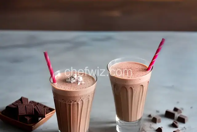 The Perfect Chocolate Milkshake