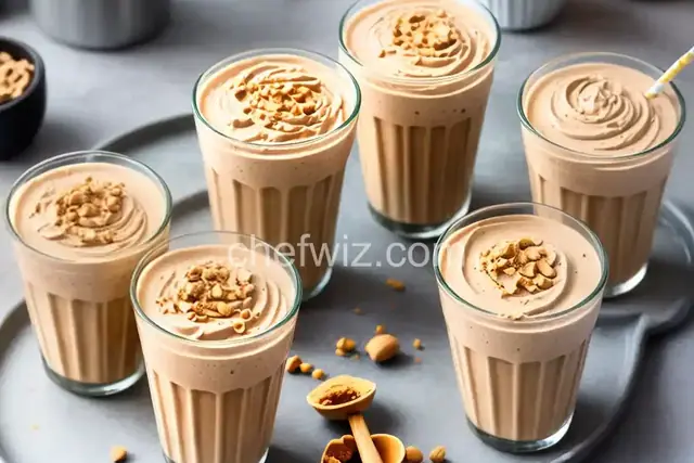 The Perfect Peanut Butter Milkshake