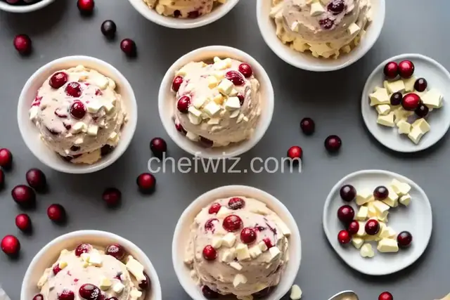 The Secret Ingredient (Cranberry): Cranberry Ice Cream with White Chocolate Chunks Recipe