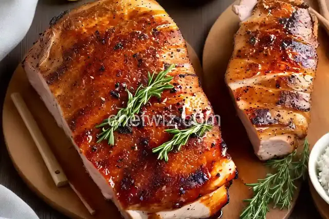 The Secret Ingredient (Honey): Honey-Thyme Roasted Pork Loin Recipe