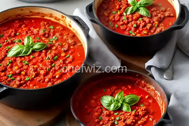 The Very Best Spaghetti Sauce