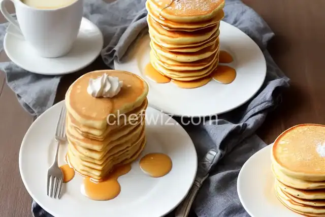 Thick and Fluffy Pancakes From Homemade Pancake Mix Recipe