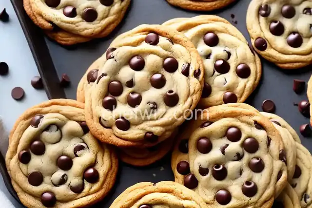 Thin and Crispy Chocolate Chip Cookies