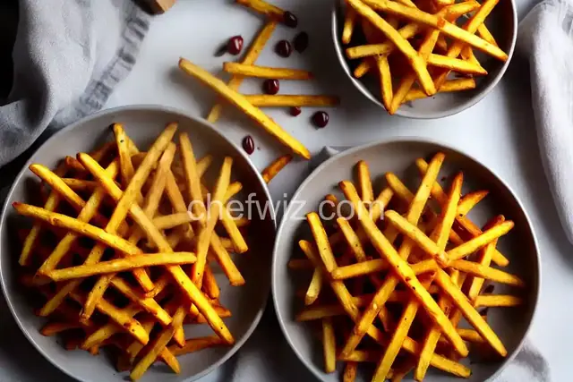 Thin and Crispy Waffle Fries