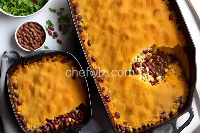 Three Bean Potluck Casserole
