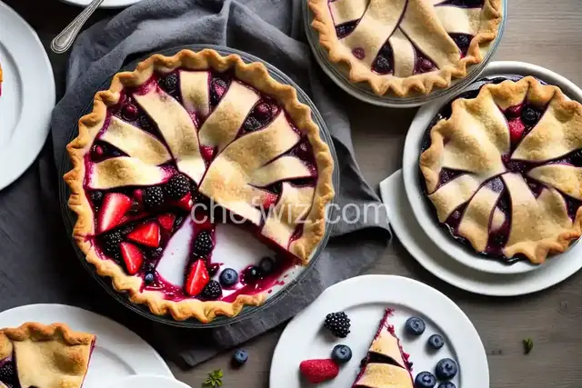Three Berry Pie