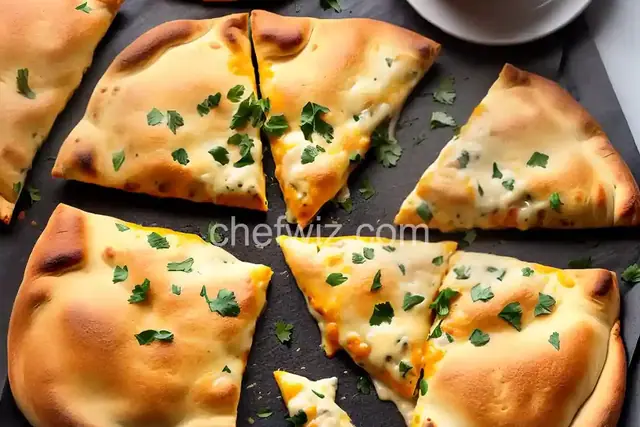 Three-Cheese Calzones