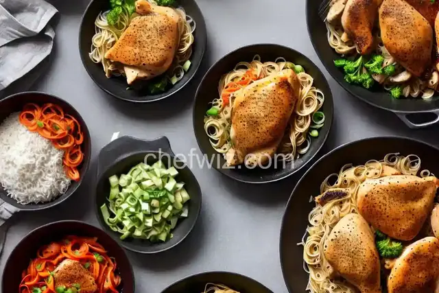 Three-Cup Chicken With Scissor-Cut Noodles