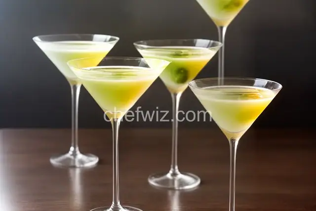 Three-Olive Martinis