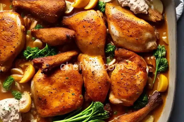 Throwdown's Country Captain Chicken