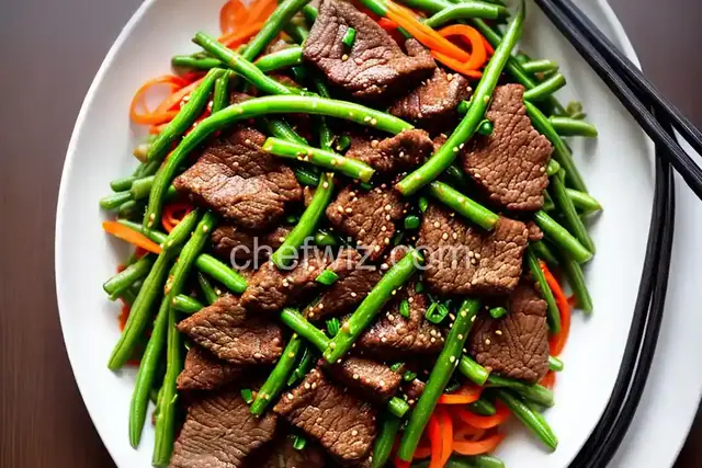 Thịt Bò Xào Đậu (Vietnamese Stir-Fried Beef and Green Beans)