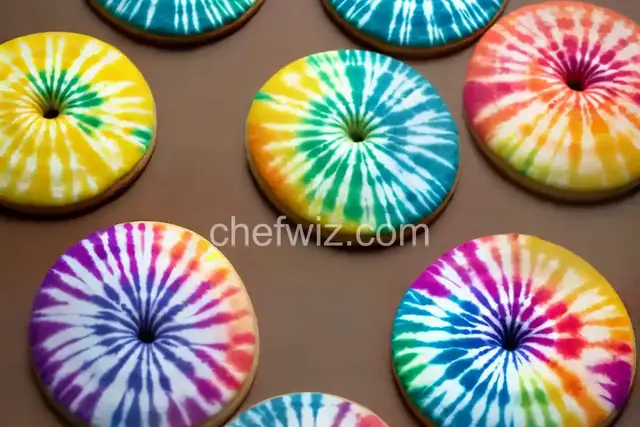 Tie-Dye Cookies