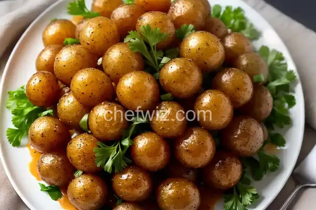 TikTok Crispy Bubble Potatoes