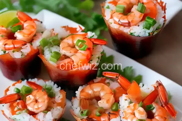 TikTok Shrimp Sushi Bake Cups