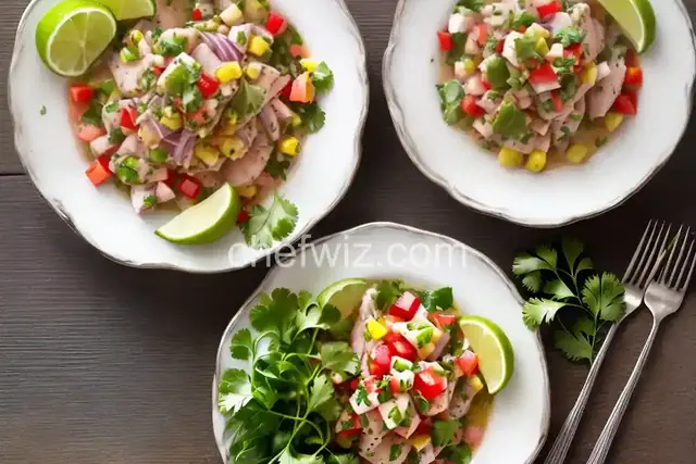 Tilapia Ceviche