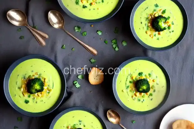 Tim Perry's Soup (Creamy Curry Cauliflower and Broccoli Soup)