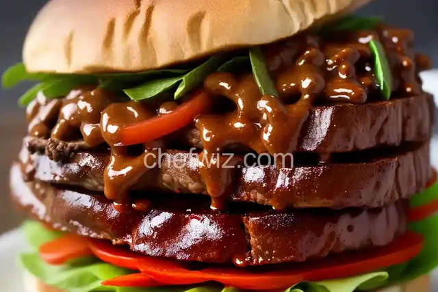 Ting-Town Barbeque Beef Sandwich