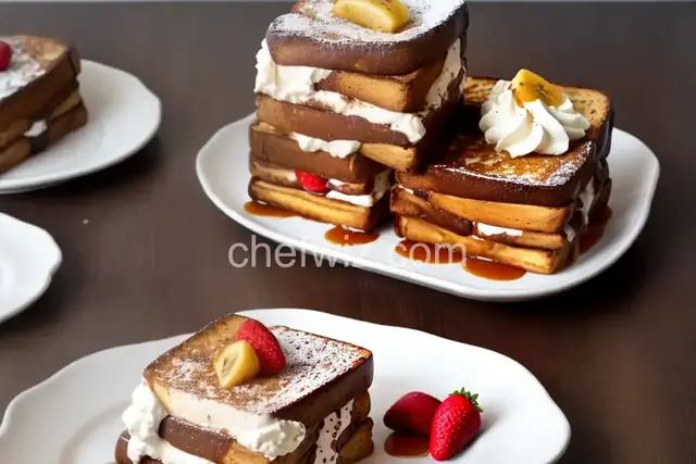Tiramisu-Stuffed French Toast