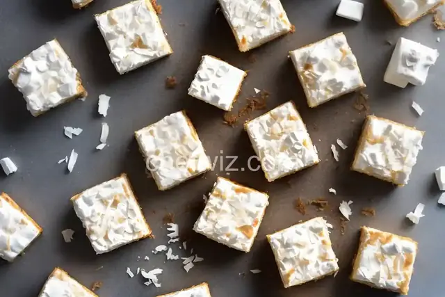 Toasted-Coconut Marshmallow Squares