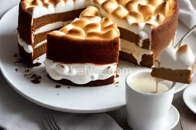 Toasted Marshmallow Cake
