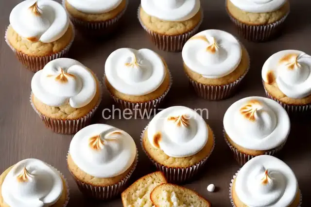 Toasted Marshmallow Cupcakes