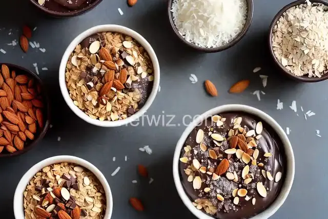 Toasted Muesli with Almonds, Coconut and Dark Chocolate