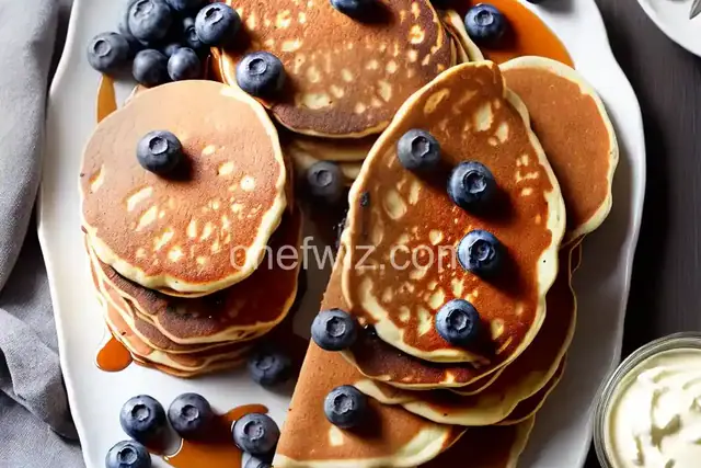 Todd's Famous Blueberry Pancakes