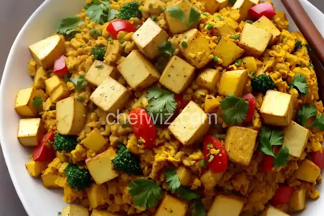 Tofu-Potato Scramble