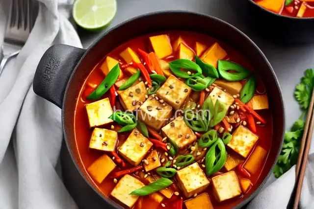 Tofu and Kimchi Stew