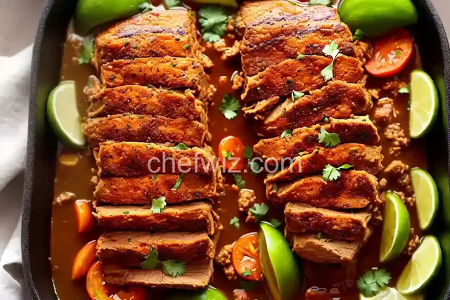Tomatillo Pork Roast