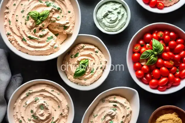 Tomato-Basil Cream Cheese Spread