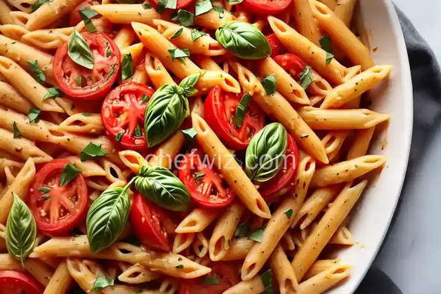 Tomato Basil Penne Pasta