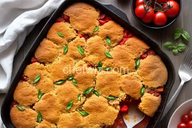 Tomato Cobbler