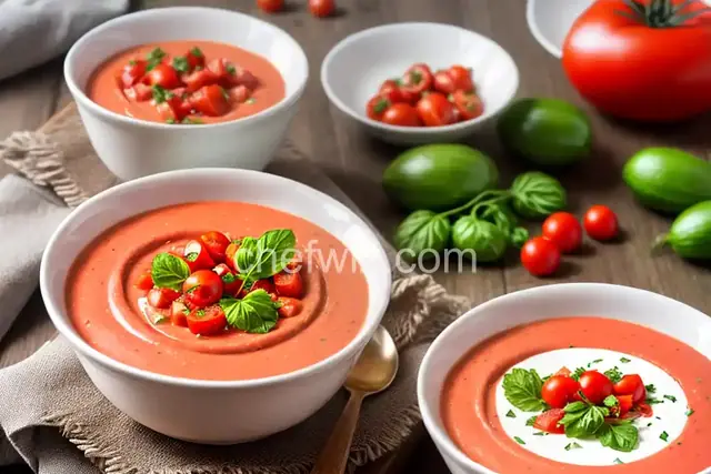 Tomato-Cucumber Gazpacho