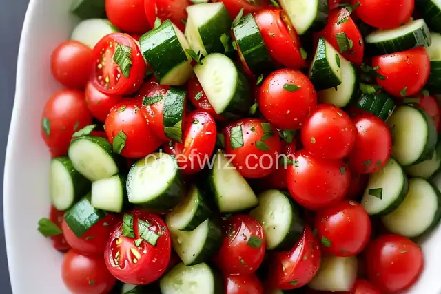 Tomato Cucumber Salad