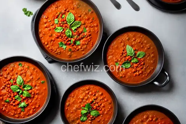 Tomato-Curry Lentil Stew