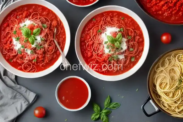 Tomato Juice Spaghetti Sauce