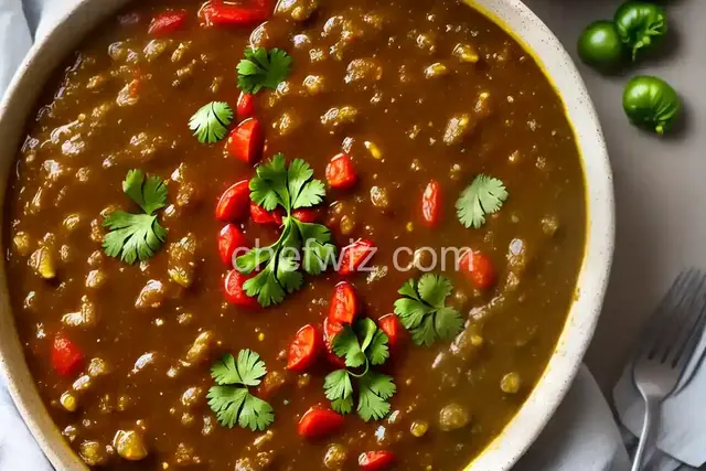 Tomato Tomatillo Chutney - 'Tom Tom'