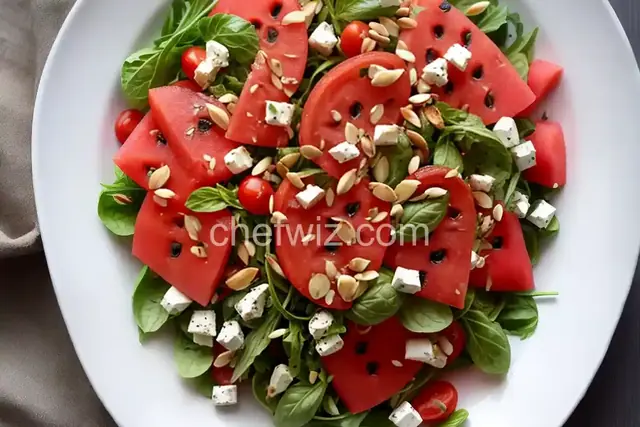 Tomato-Watermelon Salad With Feta and Toasted Almonds
